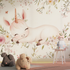 Unicorn Wallpaper Baby Girl Room Flower Nest | Murals Wallpaper