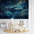 Whale and Star Marine Wallpaper | Murals Wallpaper
