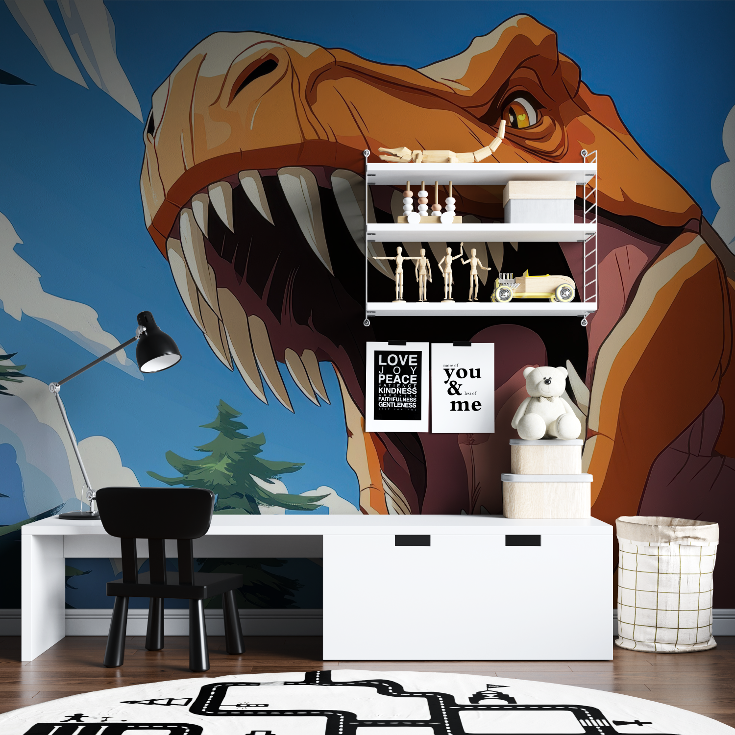Dinosaur Wallpaper Boy's Room | Murals Wallpaper