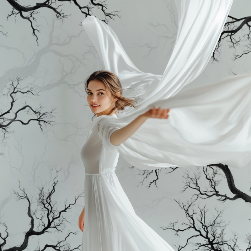 Schwarzes Papier und Banc-Modell