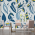 Yellow Blue Wallpaper | Murals Wallpaper