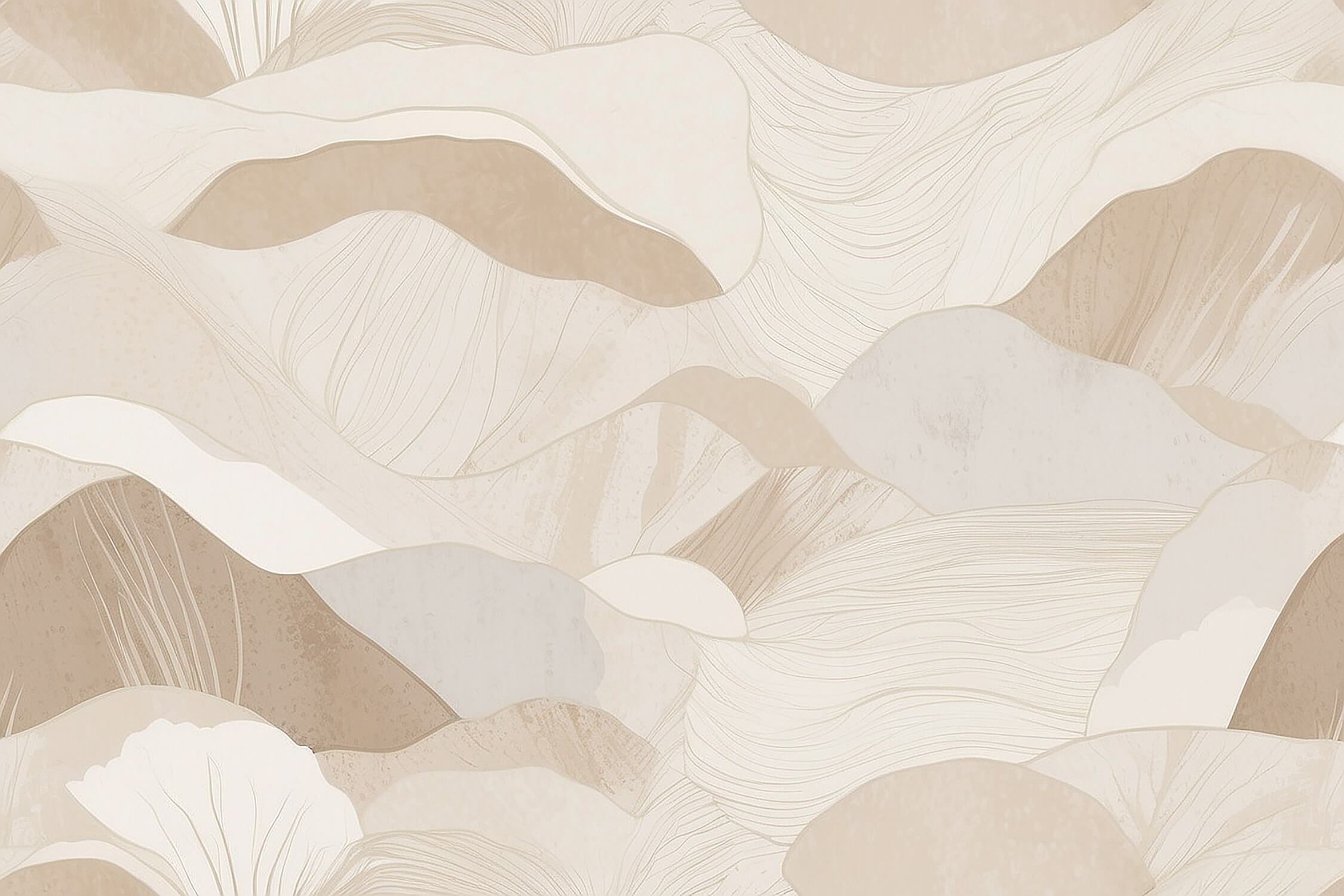 Beige Design Kids Wallpaper | Murals Wallpaper