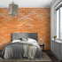 Orange Brick Wallpaper | Murals Wallpaper