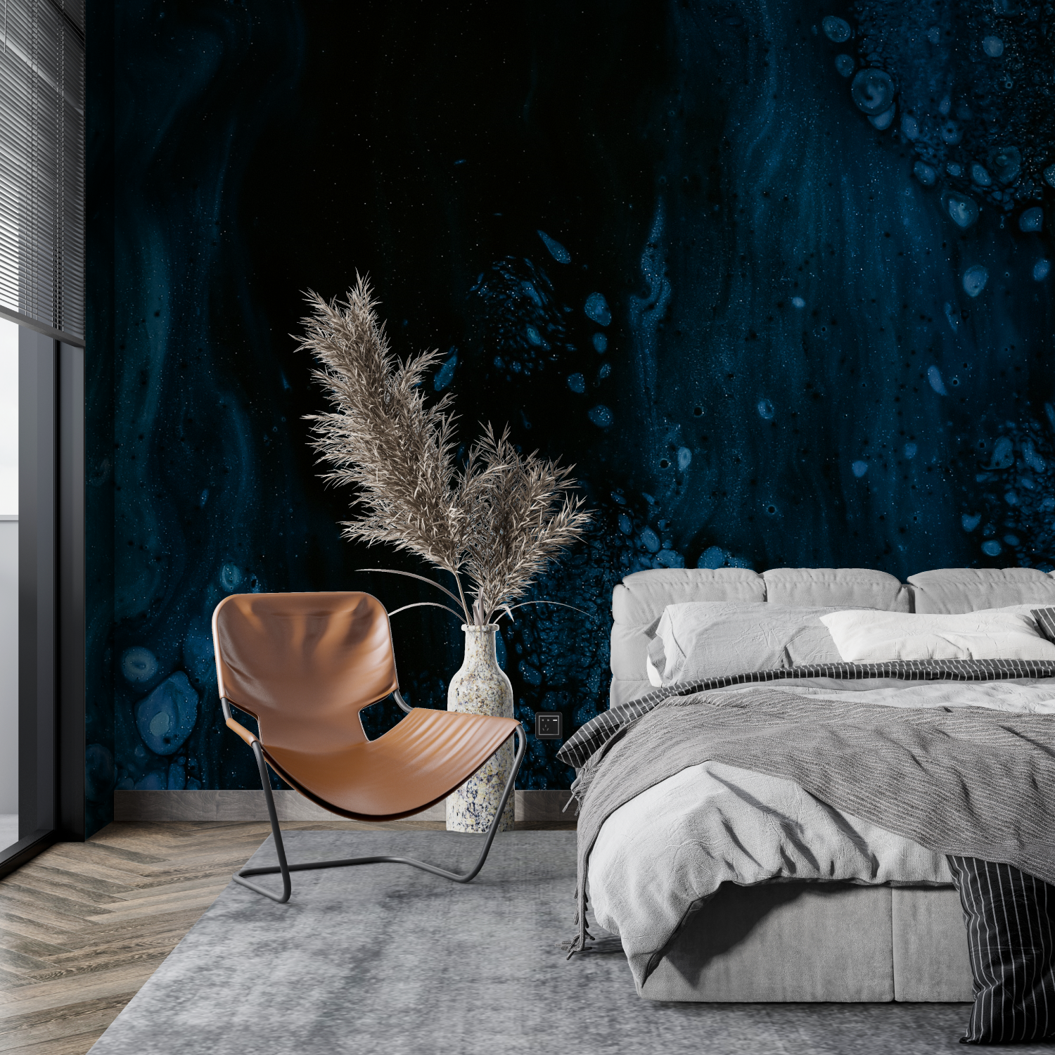 Midnight Blue Wallpaper | Murals Wallpaper