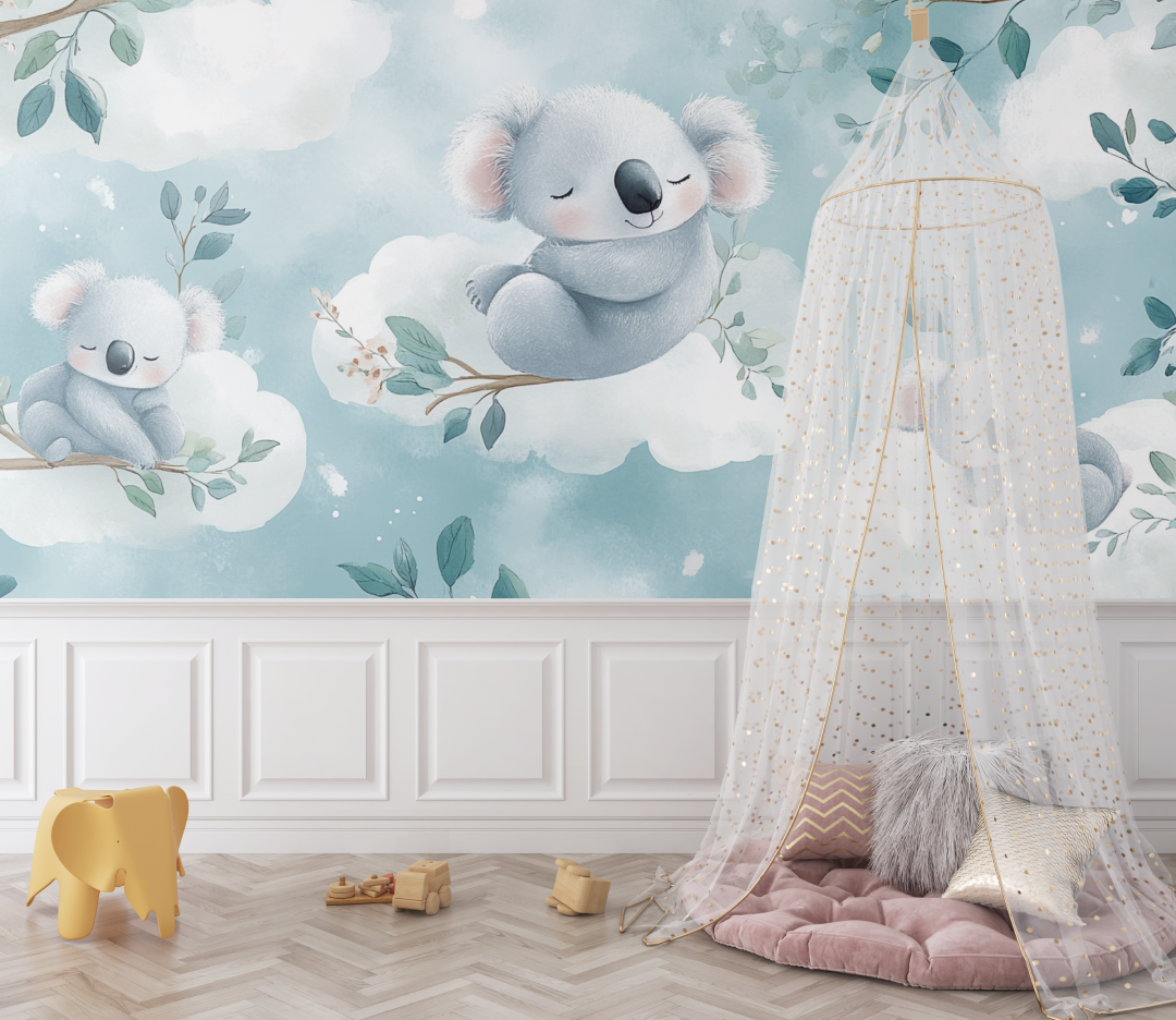Koala Wallpaper in the Clouds | Murals Wallpaper