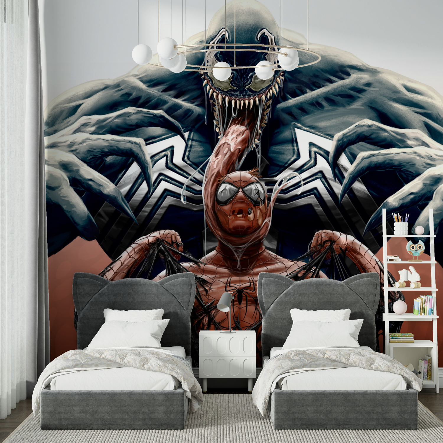 Spider-Man Large Venom Wallpaper | Murals Wallpaper