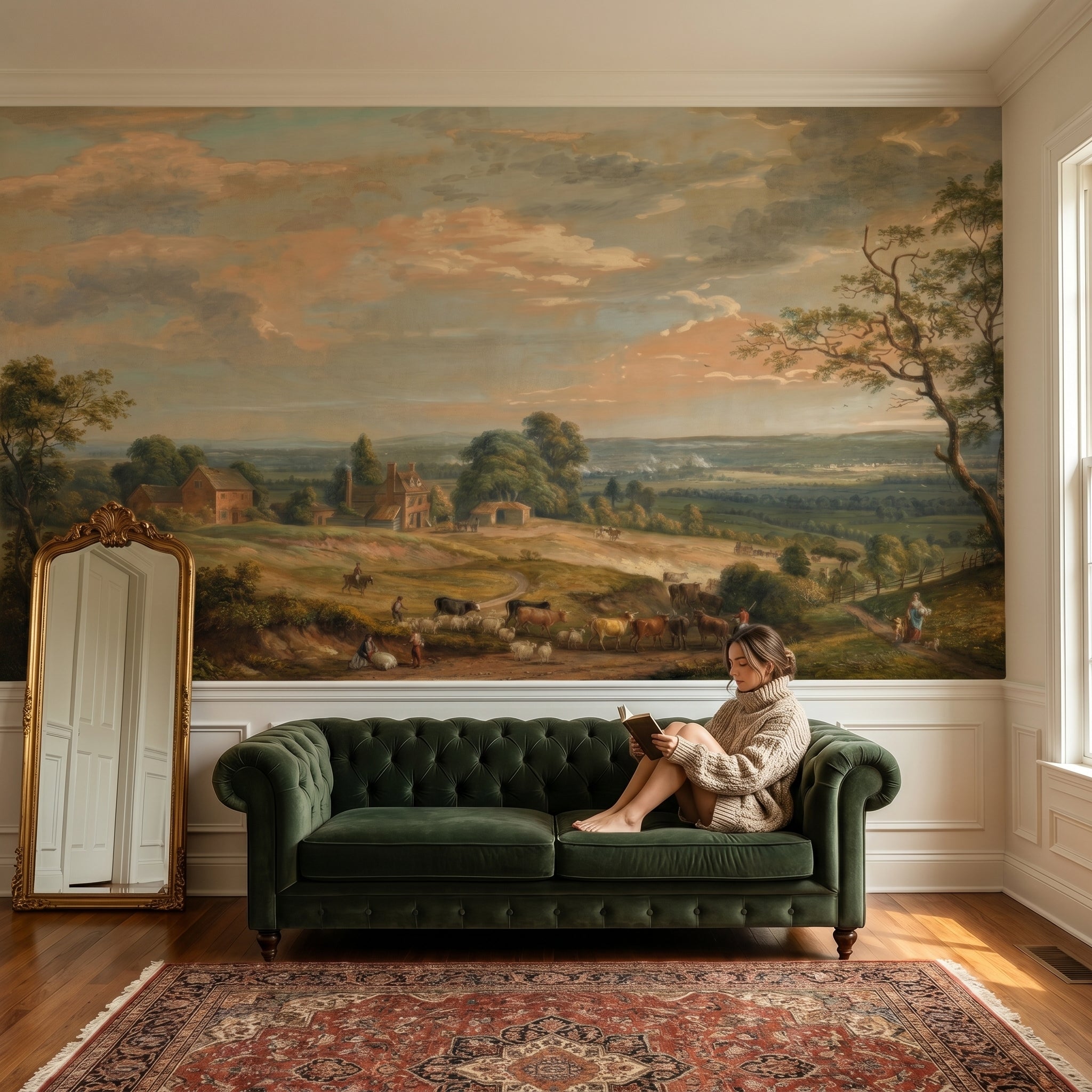 Panoramic Forest Open View Wall Mural (Copie)