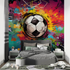 Balloon Graffiti Football Wallpaper | Murals Wallpaper