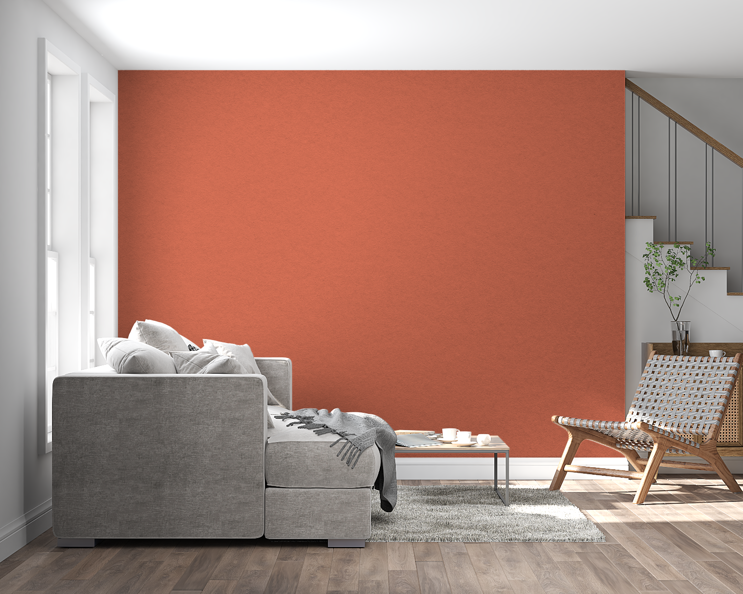 Light Terracotta Wallpaper | Murals Wallpaper