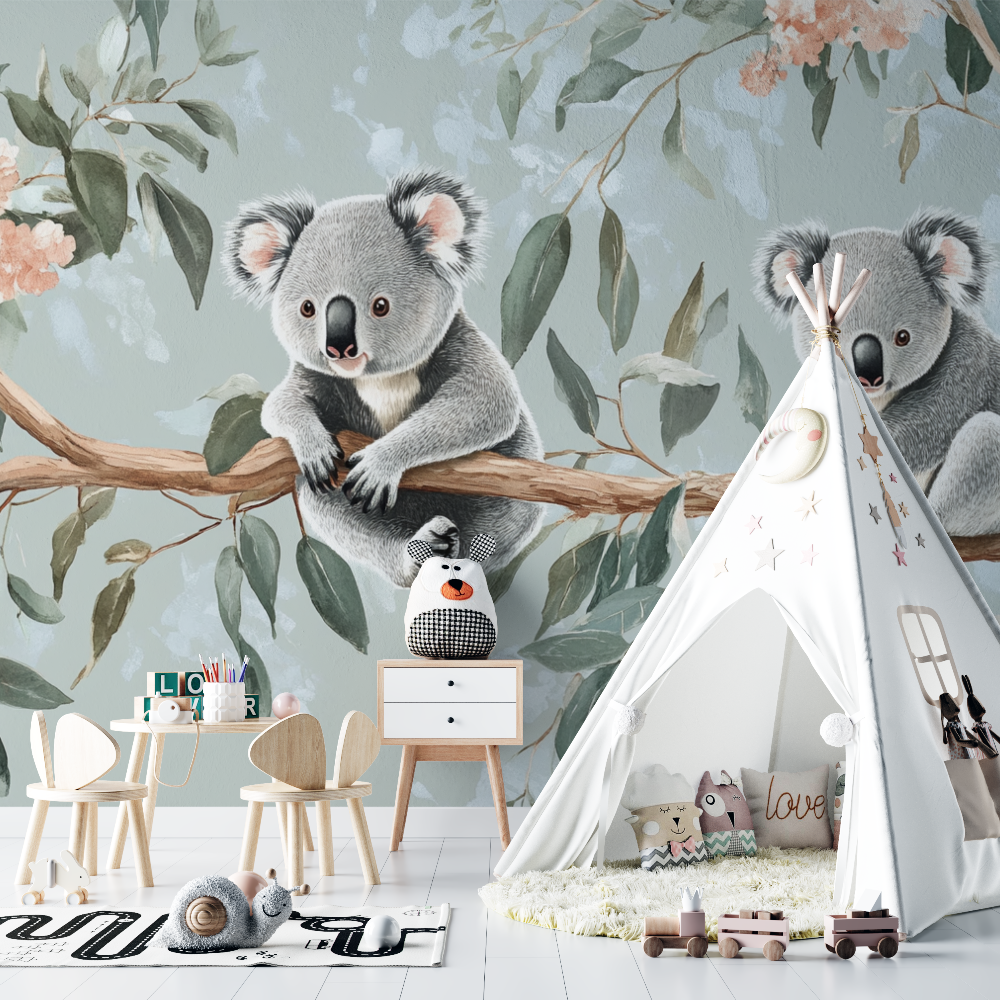 Koala Wallpaper in a Suspended World | Murals Wallpaper
