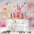 Princess Castle Pink Baby Wallpaper | Murals Wallpaper
