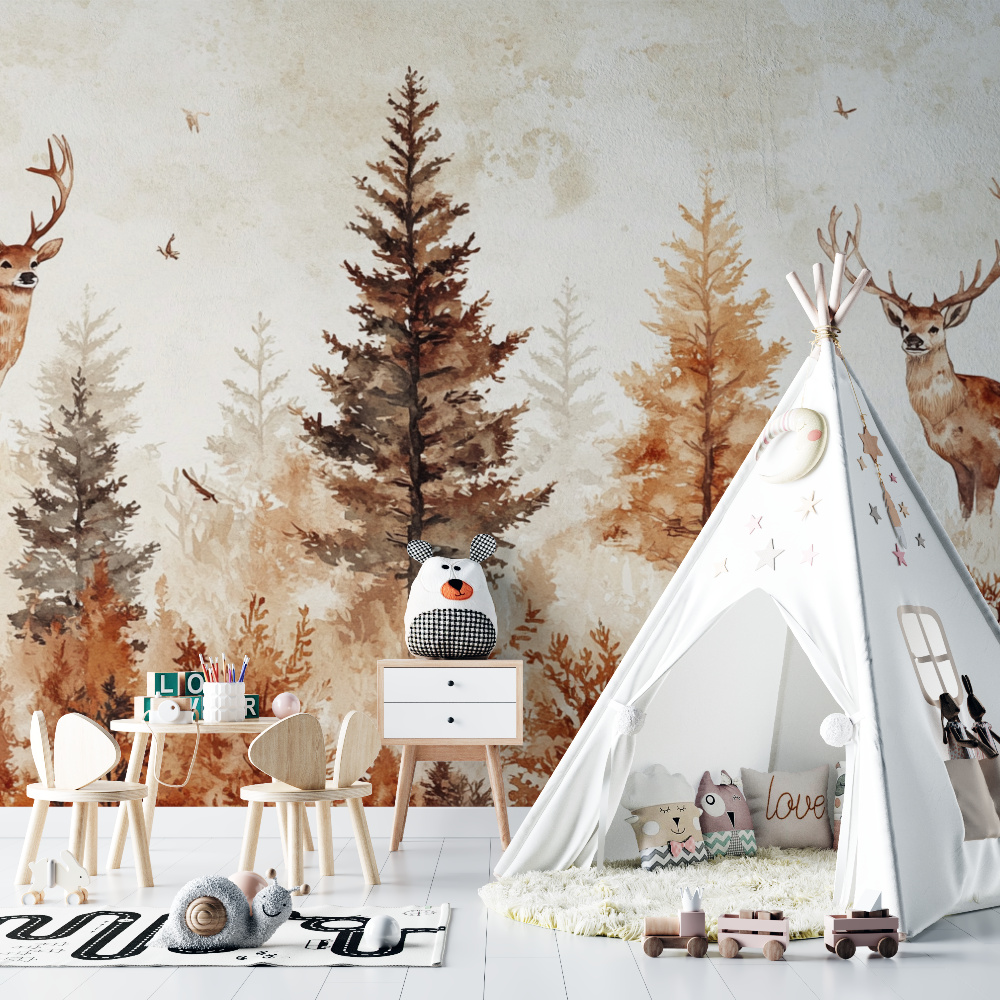 Wild Forest Wallpaper | Murals Wallpaper