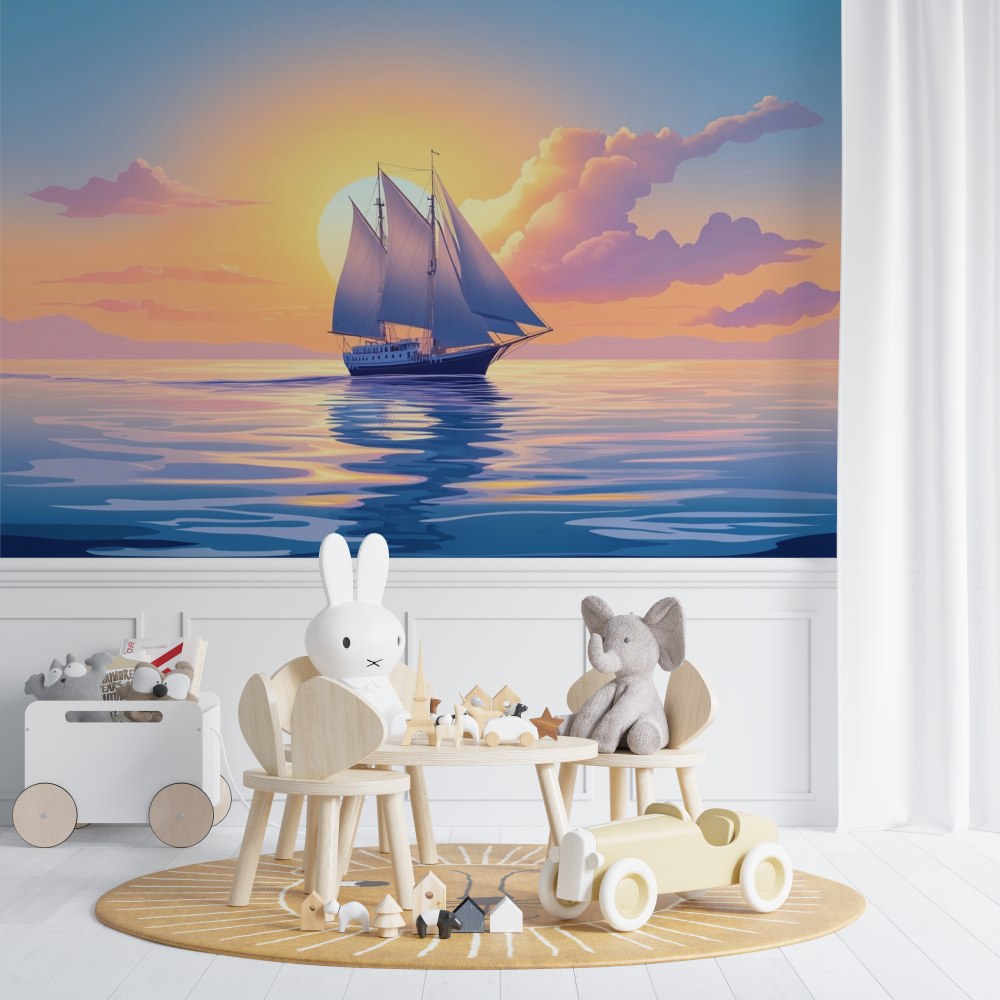 Marine Horizon Dream Wallpaper | Murals Wallpaper
