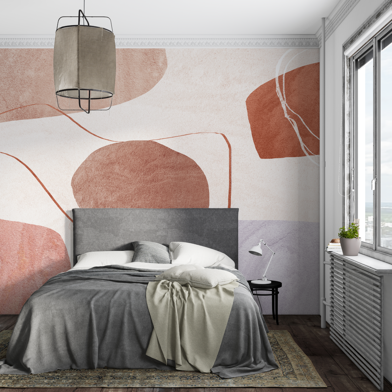 Terracotta Beige Wallpaper | Murals Wallpaper