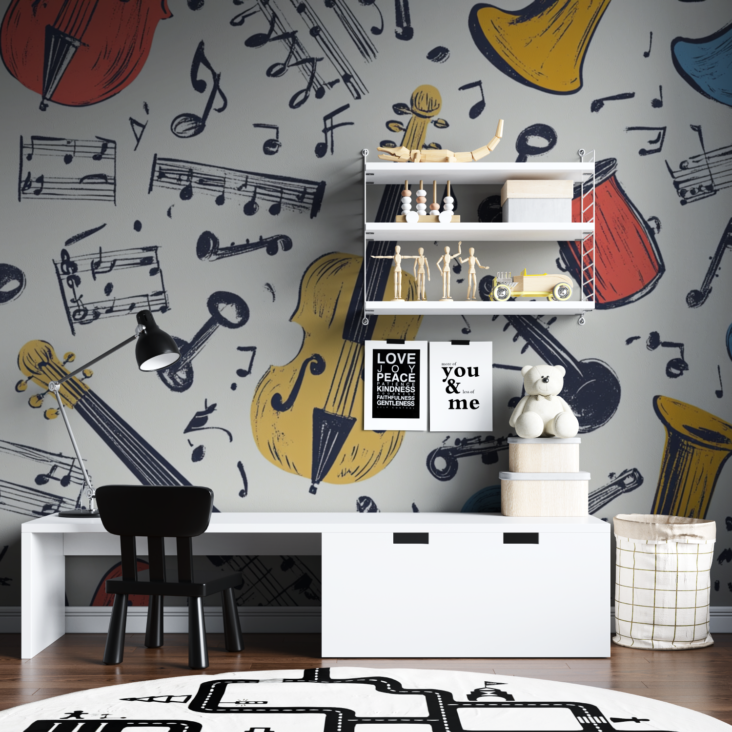 Music Pattern Wallpaper | Murals Wallpaper