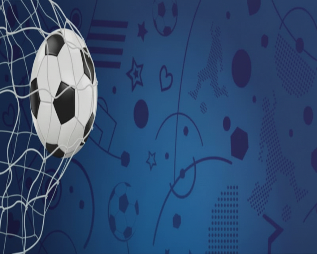 Wandtapete mit Fußballmotiv fürs Schlafzimmer