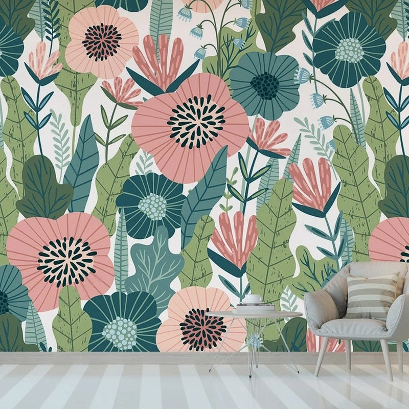 Flower Pattern Wallpaper | Murals Wallpaper