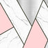 Geometrische Tapete Rosa Grau | Wandtapete