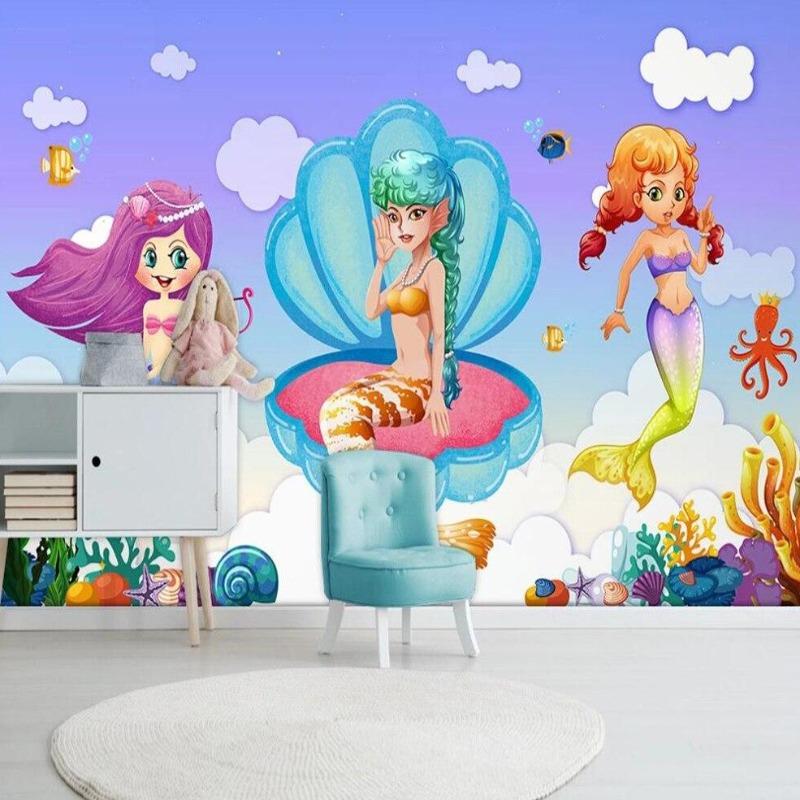 Princess Seemaid Wallpaper | Murals Wallpaper