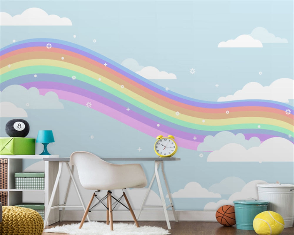 Pastel Rainbow Wallpaper | Murals Wallpaper