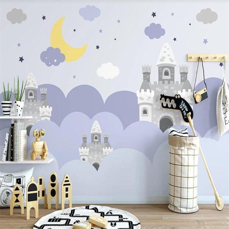 Princess Wallpaper Purple Room | Murals Wallpaper