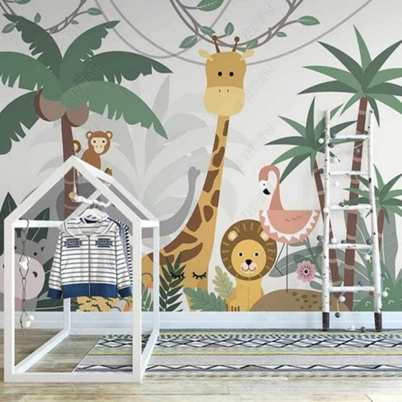 Animal Wallpaper <br/> Jungle & Co. | Murals Wallpaper