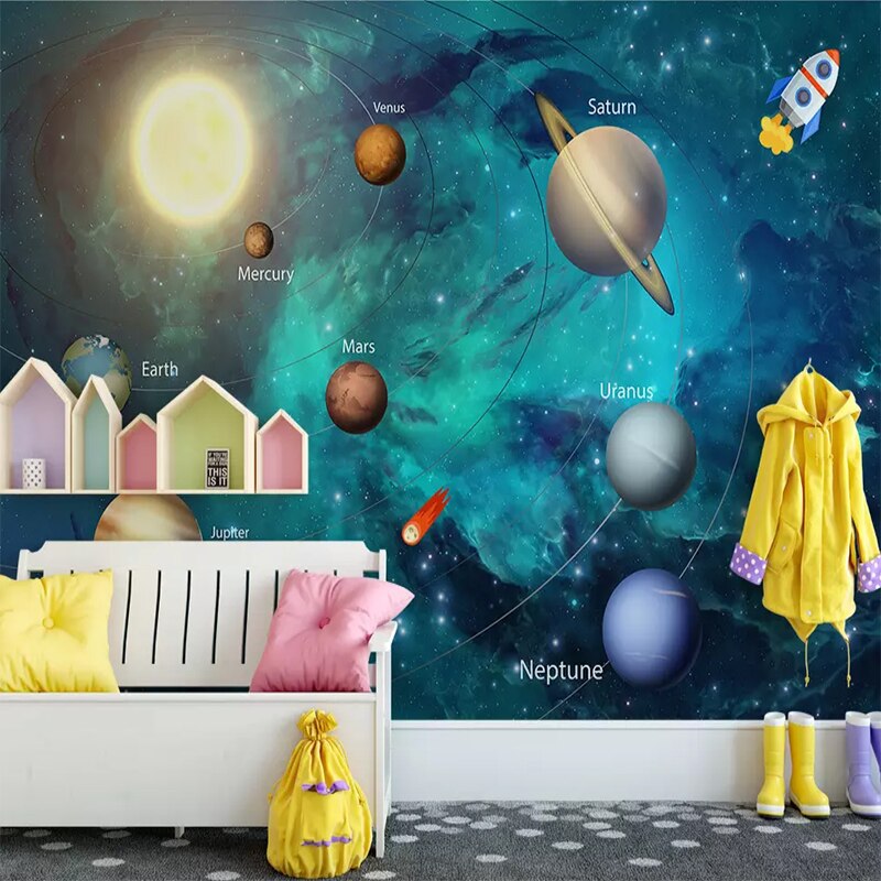 Wallpaper with Planet | Murals Wallpaper