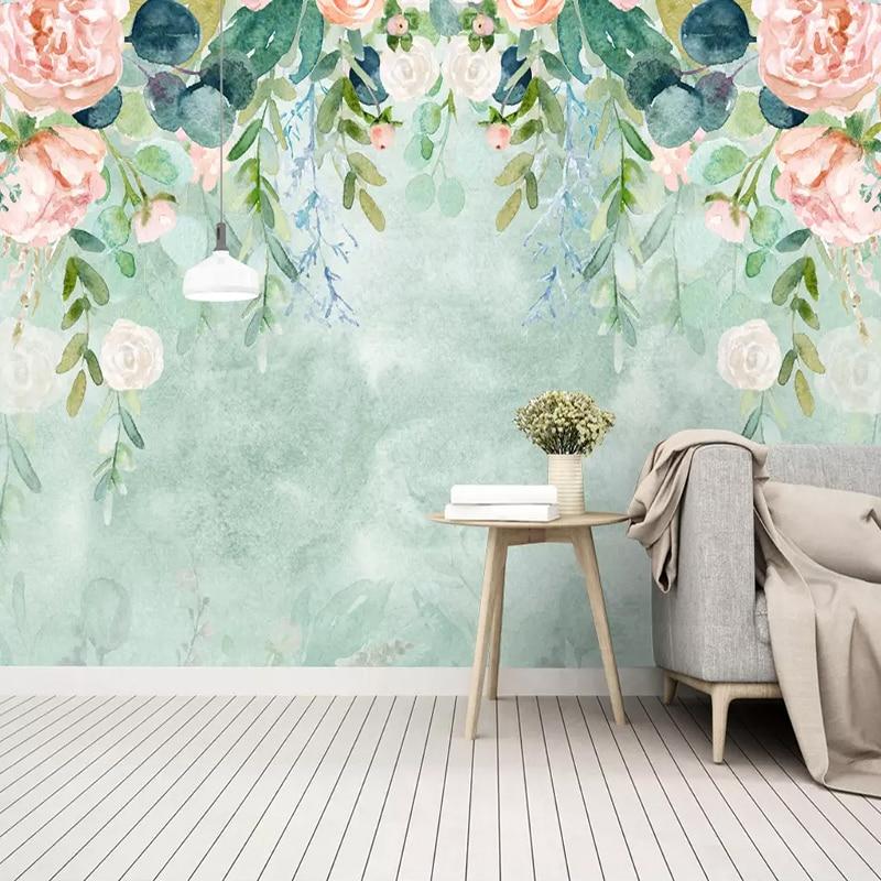 Pastel Flower Wallpaper and Cocoon | Murals Wallpaper