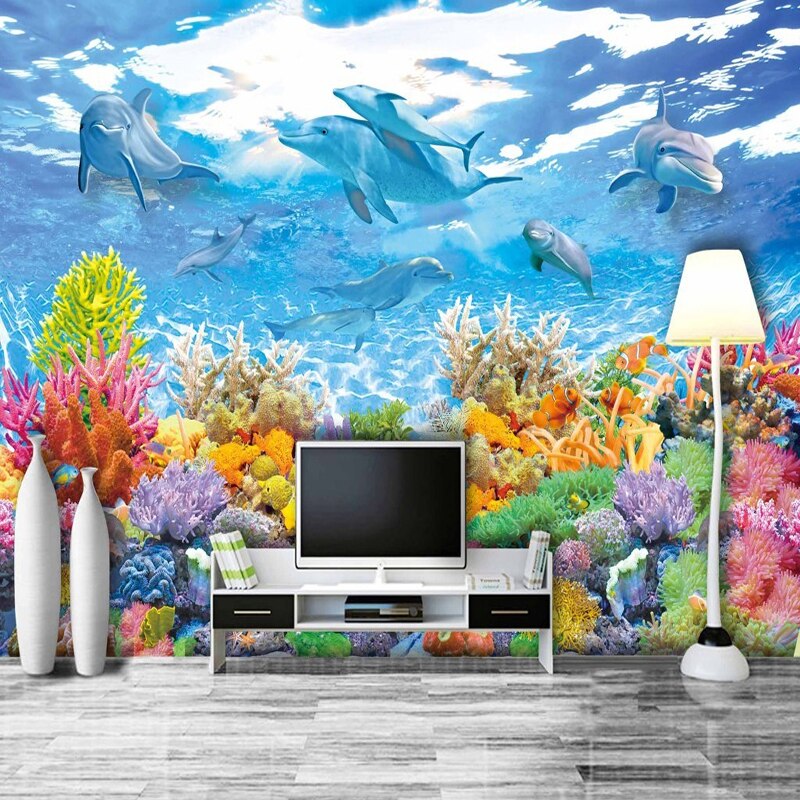 Marine Background Wallpaper | Murals Wallpaper