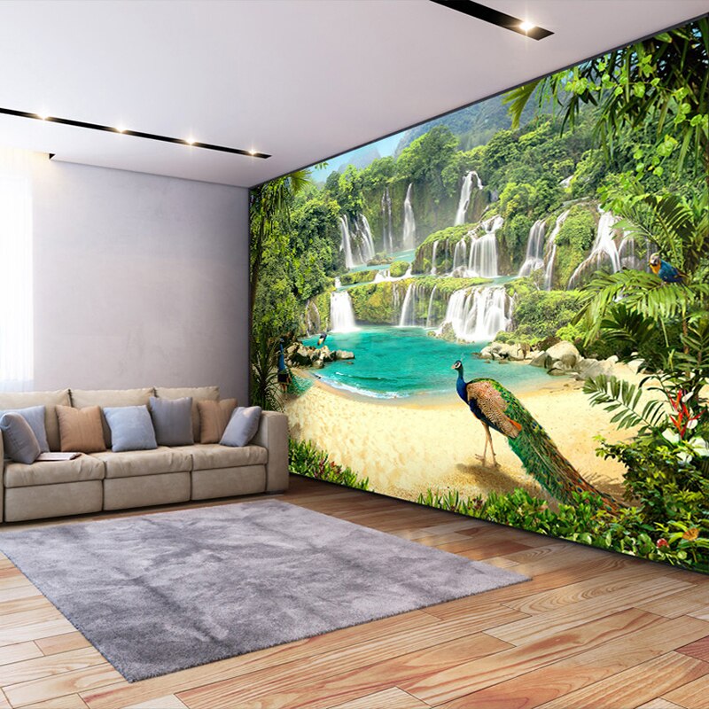 Zen Waterfall Wallpaper | Murals Wallpaper