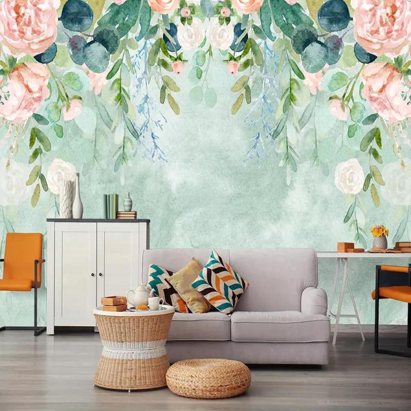 Pastel Flower Wallpaper and Cocoon | Murals Wallpaper