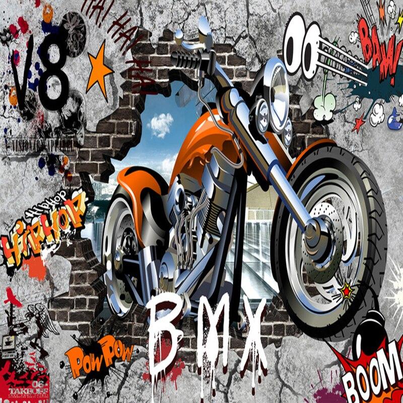 Panic Motorbikercycle Wallpaper | Murals Wallpaper