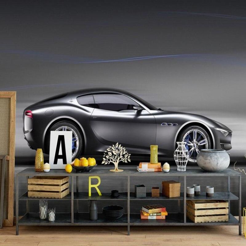Luxury Gray Car Wallpaper | Murals Wallpaper