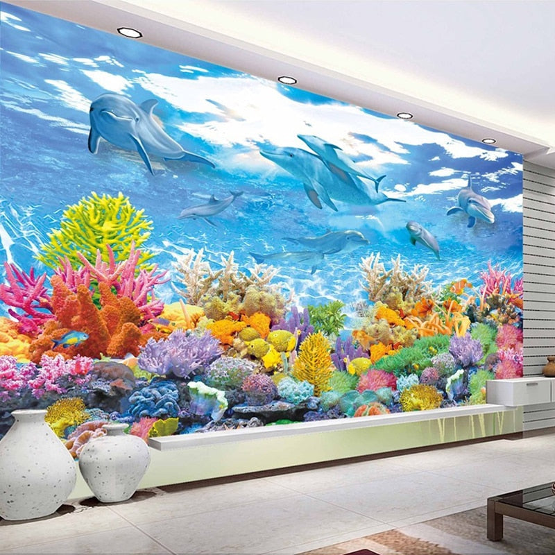 Marine Background Wallpaper | Murals Wallpaper