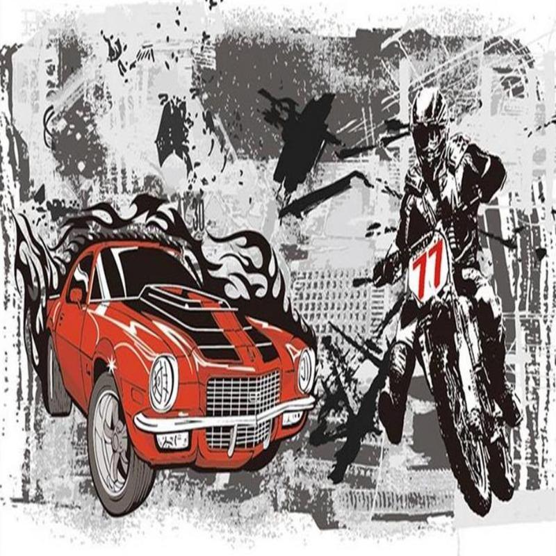 Motorbikercycle Wallpaper Motorbike Cross 77 | Murals Wallpaper