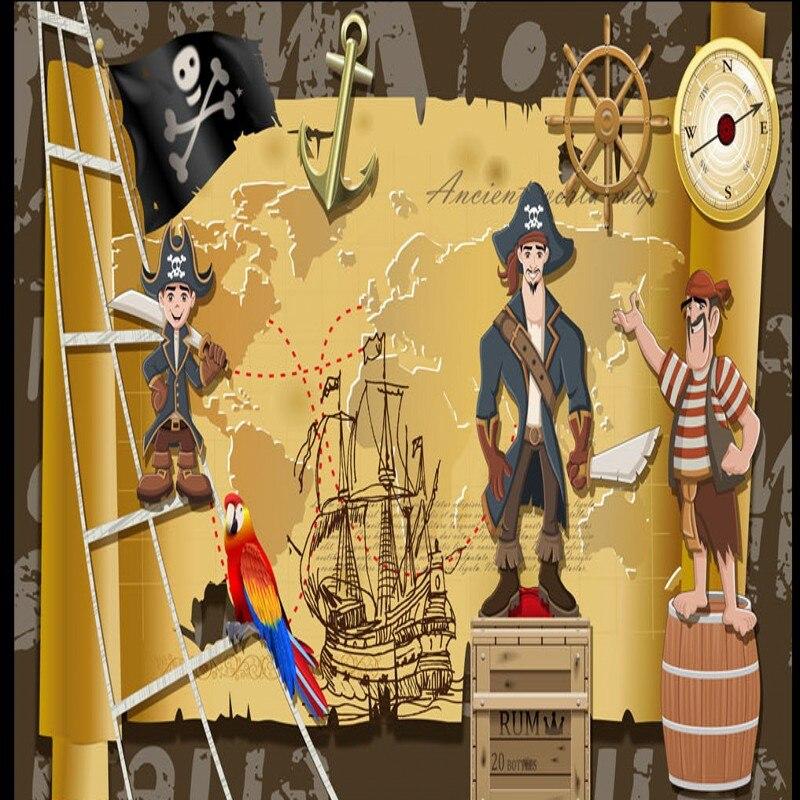 Pirate Wallpaper Companions | Murals Wallpaper