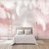 Pastel Pink Father Mural Wallpaper