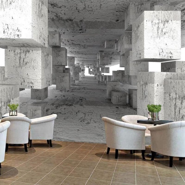 Papier Peint Industriel Trompe l'Œil