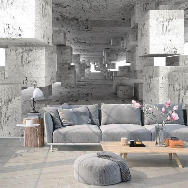 Papier Peint Industriel Trompe l'Œil