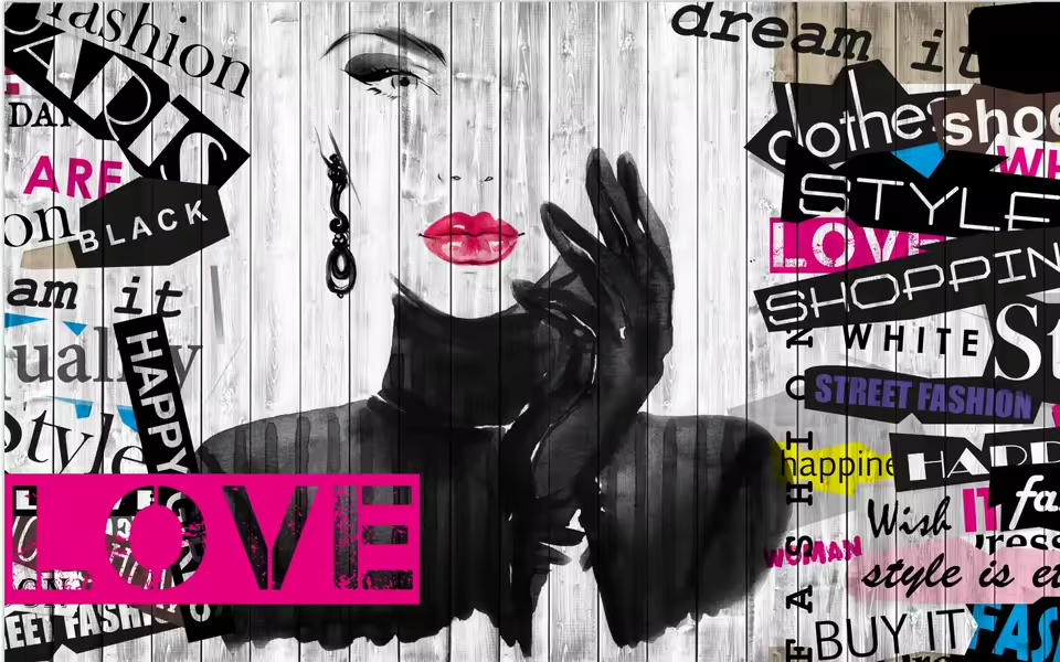 Mural Trendy Teen Girl Bedroom Decor