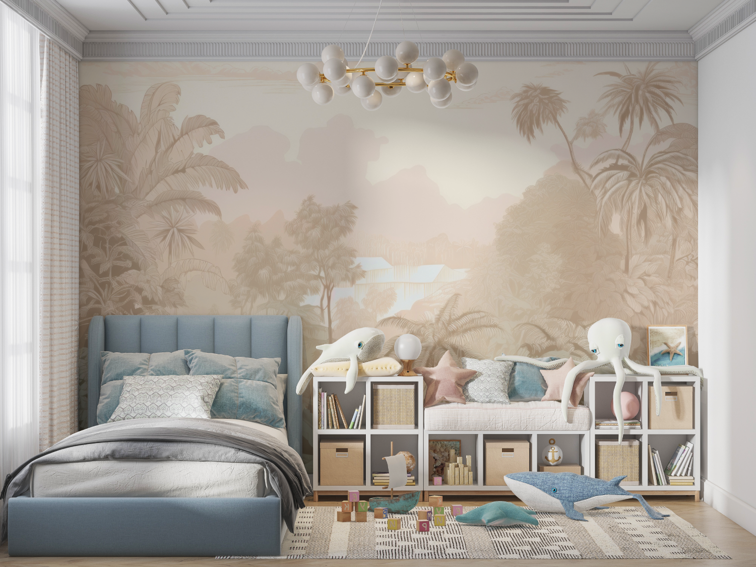 Custom Kids Wallpaper | Murals Wallpaper