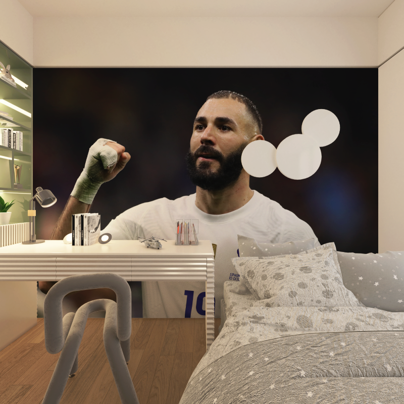Benzema Wallpaper | Murals Wallpaper