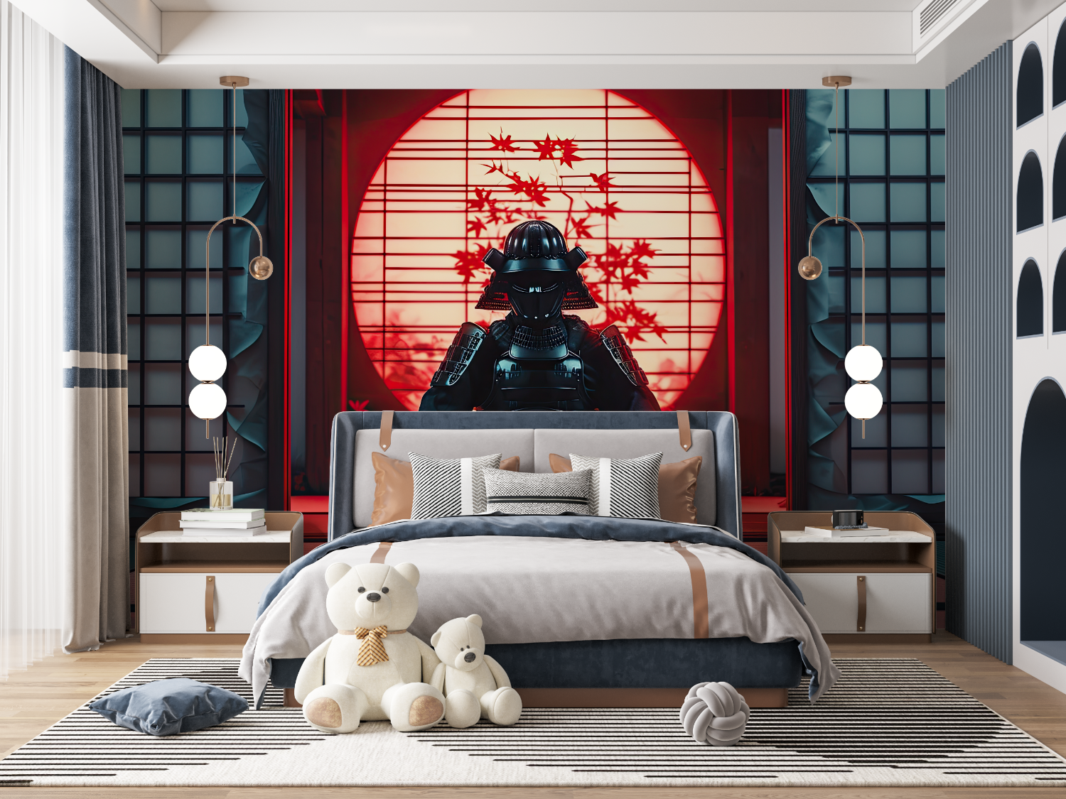 Japanese Samurai Zen Wallpaper | Murals Wallpaper
