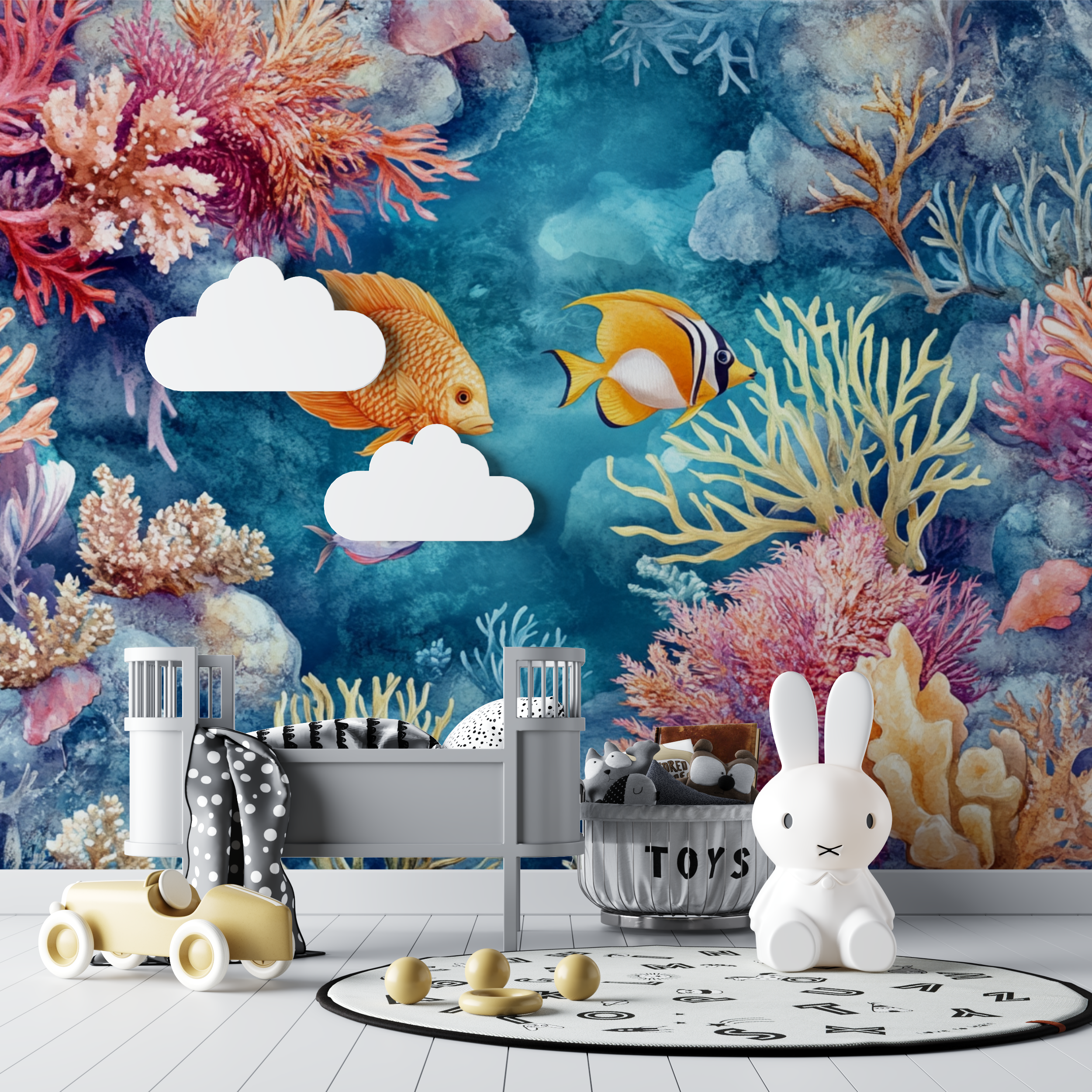 Underwater Fish Marine Wallpaper | Murals Wallpaper