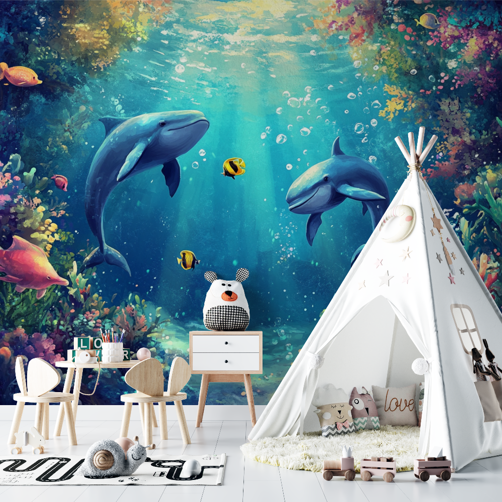 Marine Adventure Ocean Wallpaper | Murals Wallpaper