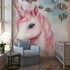 3D Unicorn Wallpaper Elegance 3D | Murals Wallpaper