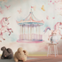 Unicorn Wallpaper 4 Walls Carousel Party | Murals Wallpaper