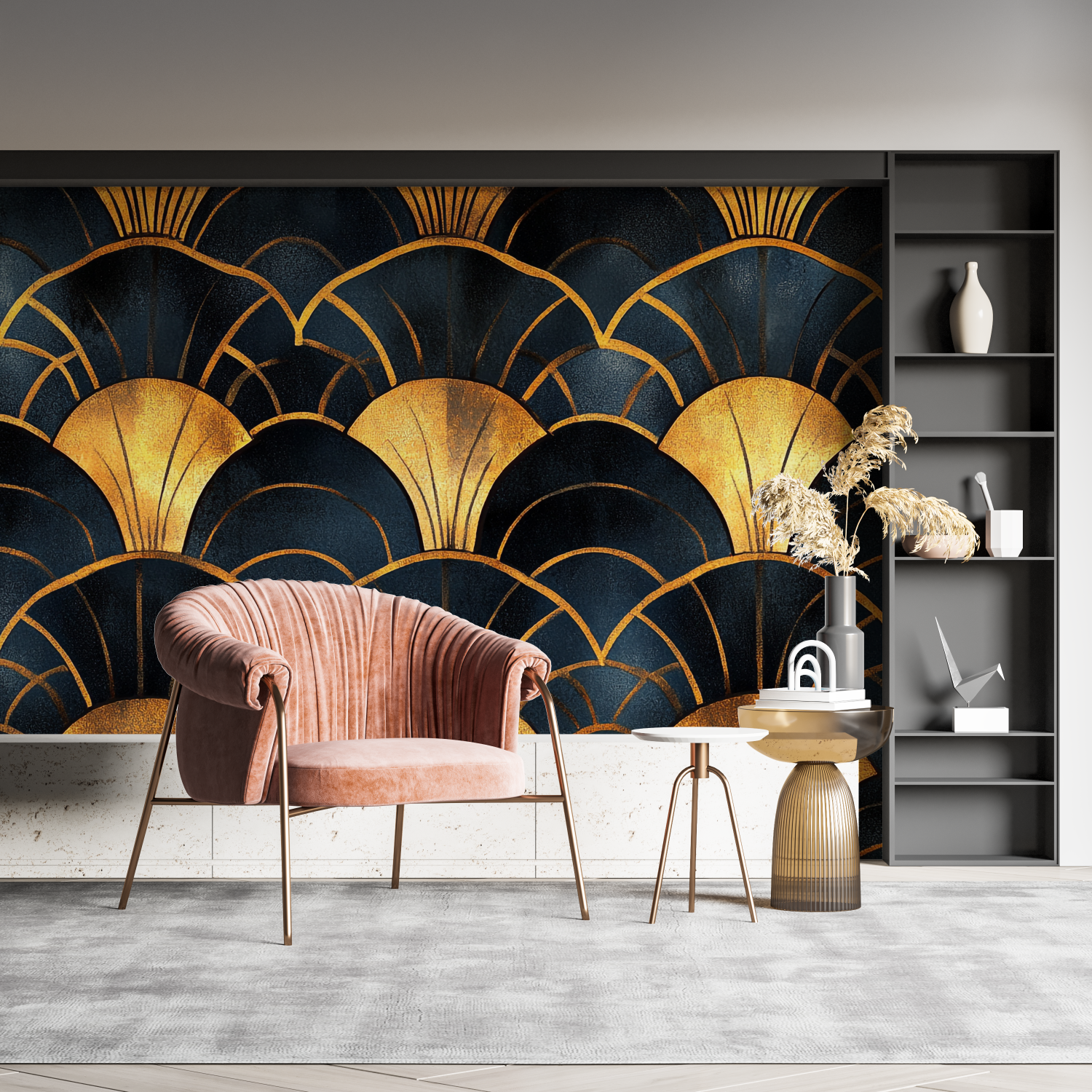 Art Deco Gold Palace Wallpaper | Murals Wallpaper