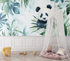 Panda Wallpaper and Tropical Vibe | Murals Wallpaper