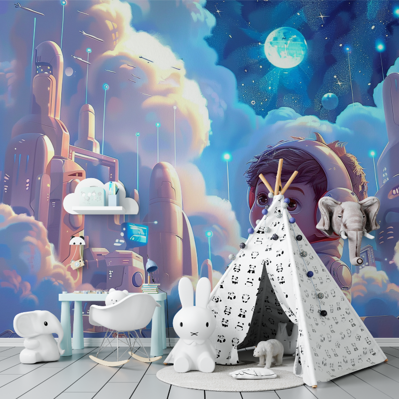 Teen Room Wallpaper Little Astronaut | Murals Wallpaper